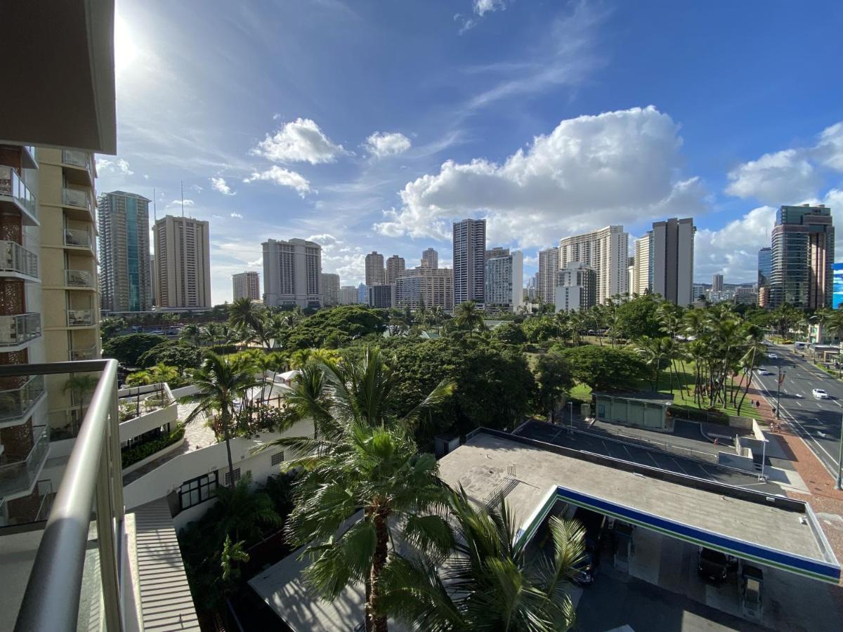 Luana Waikiki 520 Condo 호놀룰루 외부 사진